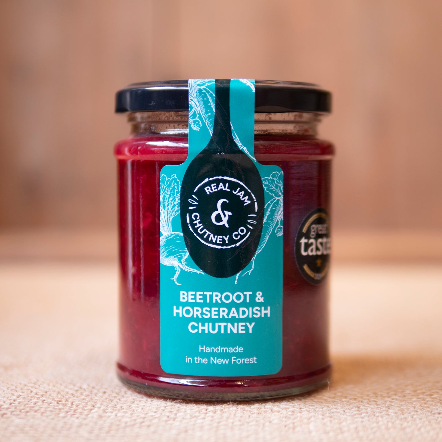 The Real Jam & Chutney Company - Beetroot & Horseradish Chutney