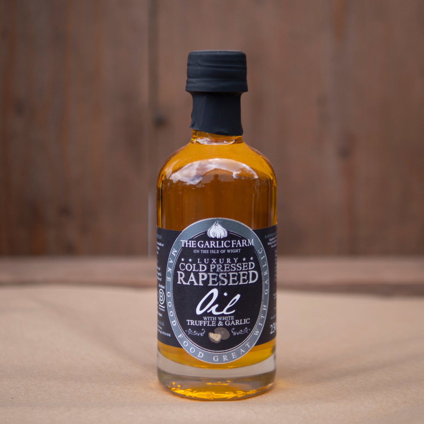 The Garlic Farm - Luxury Cold Pressed Rapeseed Oil with Truffle & Garlic