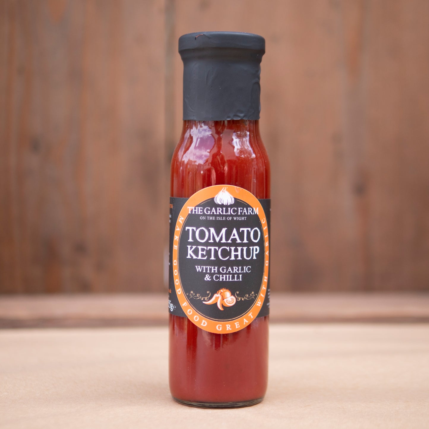 The Garlic Farm - Tomato Ketchup with Garlic & Chilli
