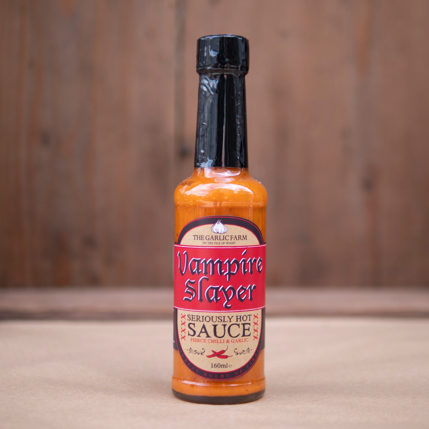 The Garlic Farm - Vampire Slayer - Seriously Hot Sauce