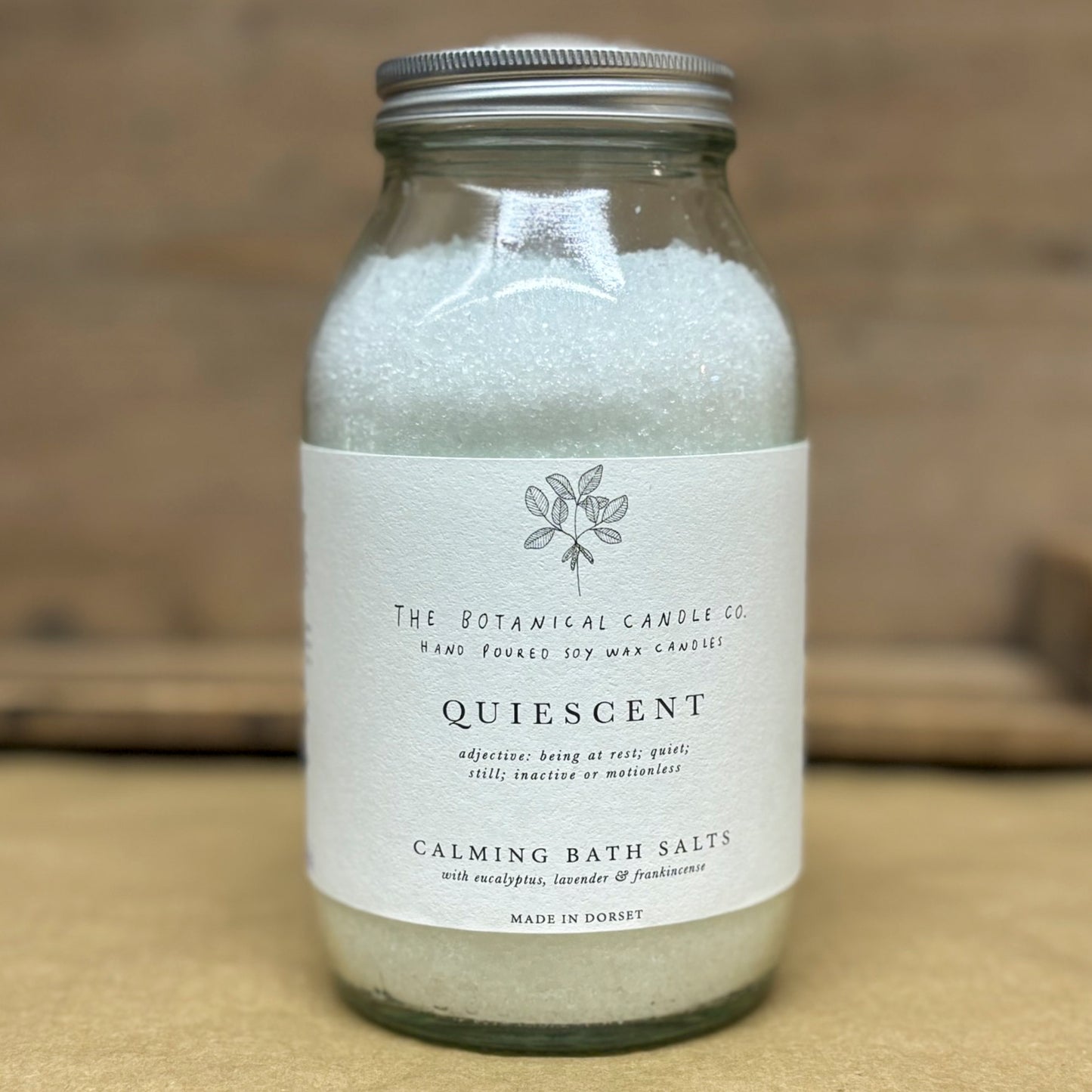 The Botanical Candle Company - Quiescent Calming Bath Salts