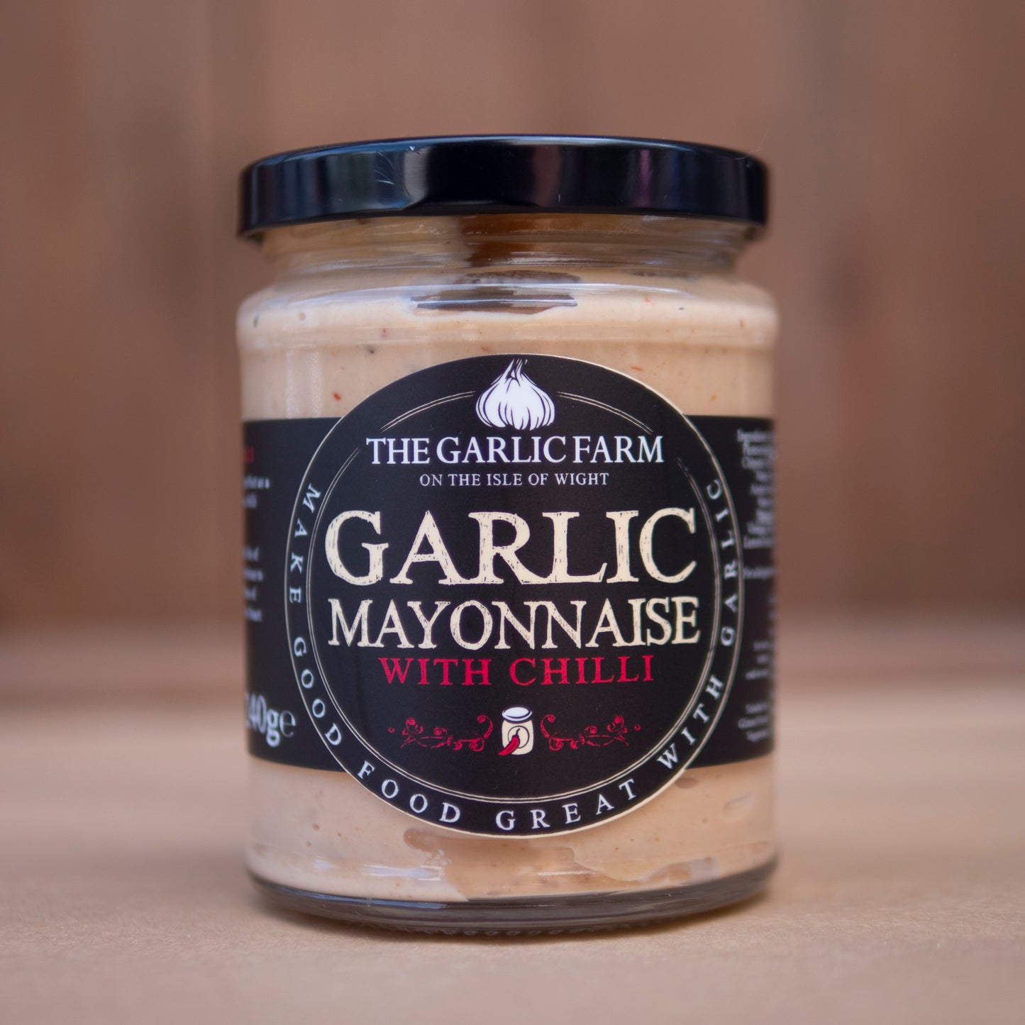 The Garlic Farm - Garlic Mayonnaise with Chilli