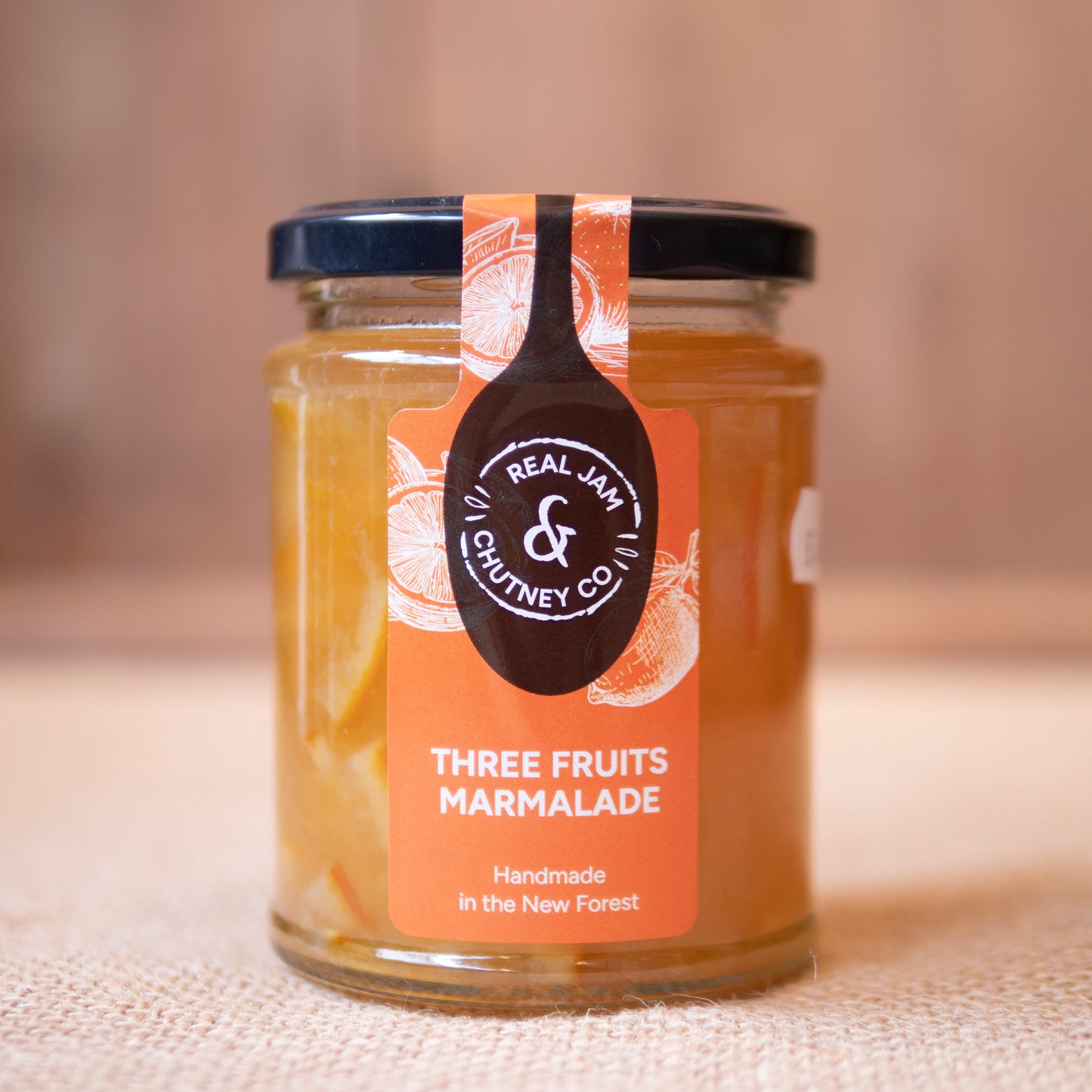 The Real Jam & Chutney Company - Three Fruits Marmalade