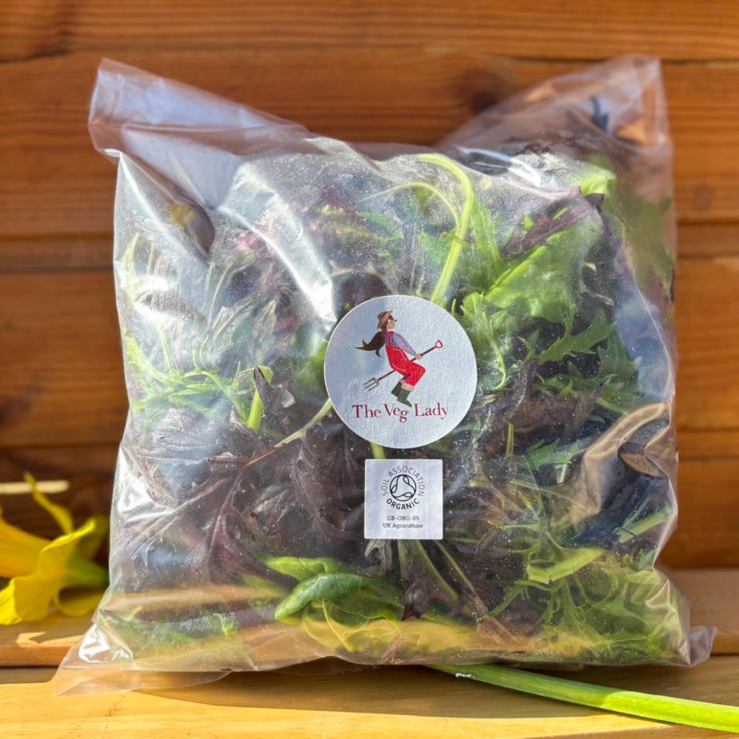 The Veg Lady - Organic Mixed Brassica Salad Bag
