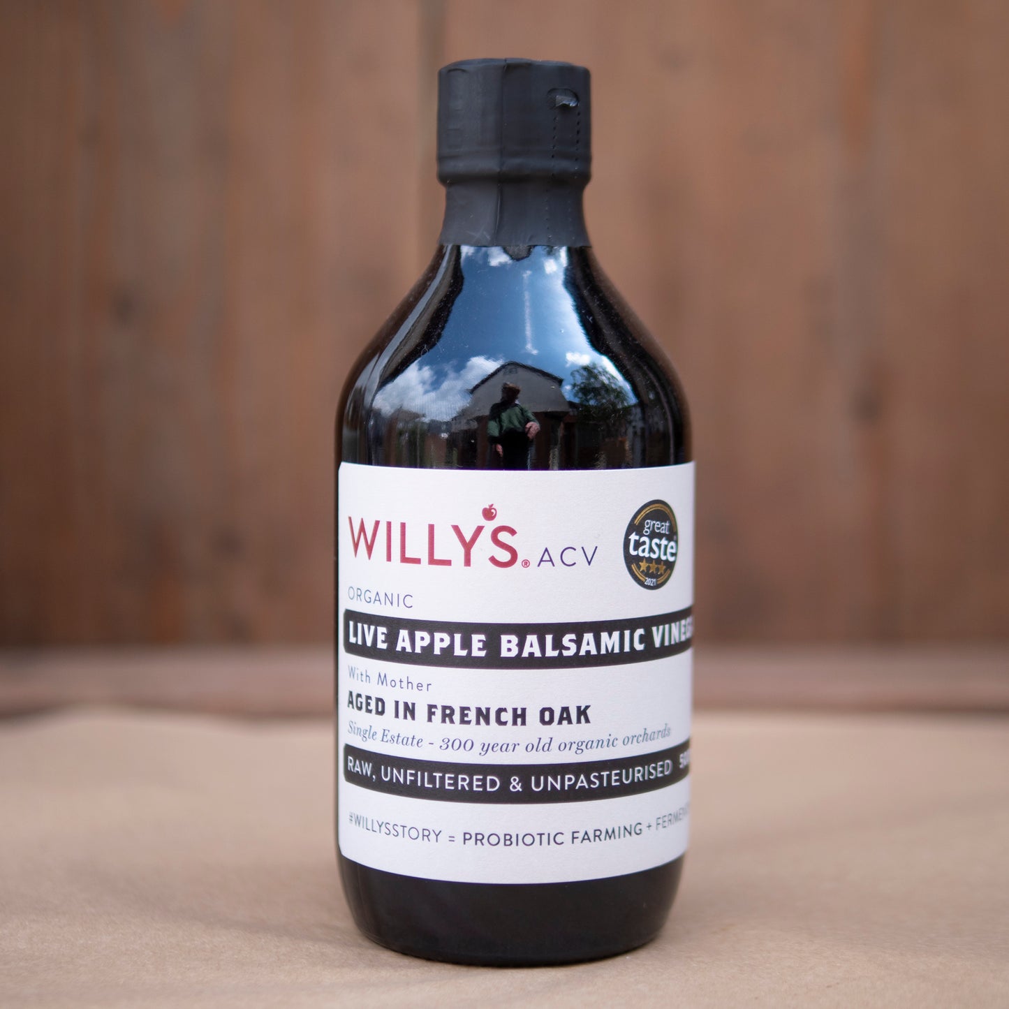Willy’s ACV - Organic Apple Balsamic Vinegar - With Live Mother