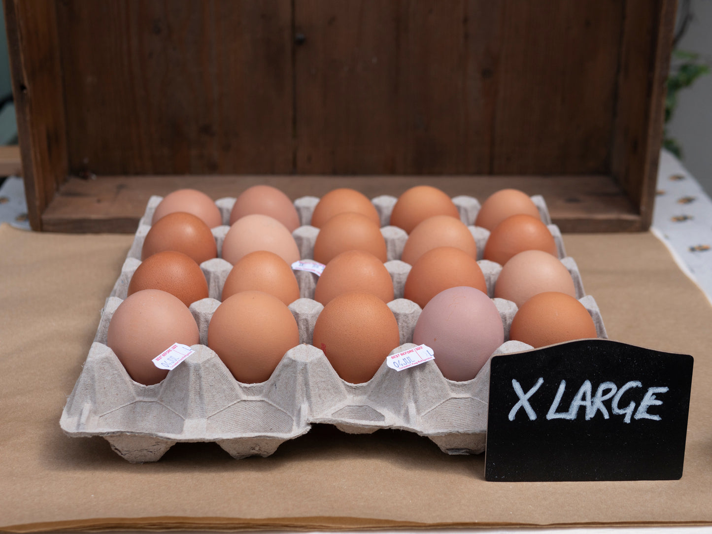X-Large Free Range Eggs - 20 eggs