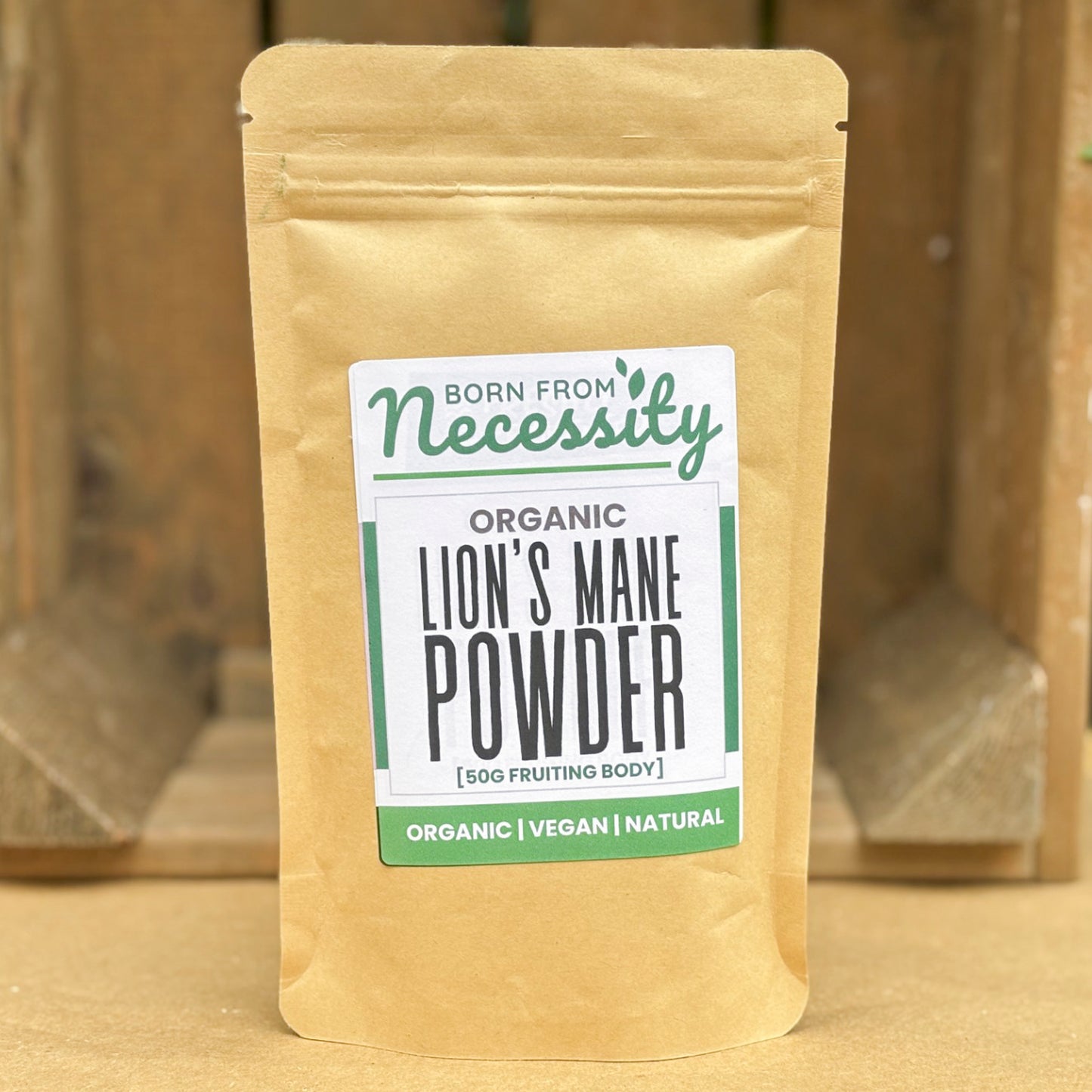 Born From Necessity - Organic Lion's Mane Powder