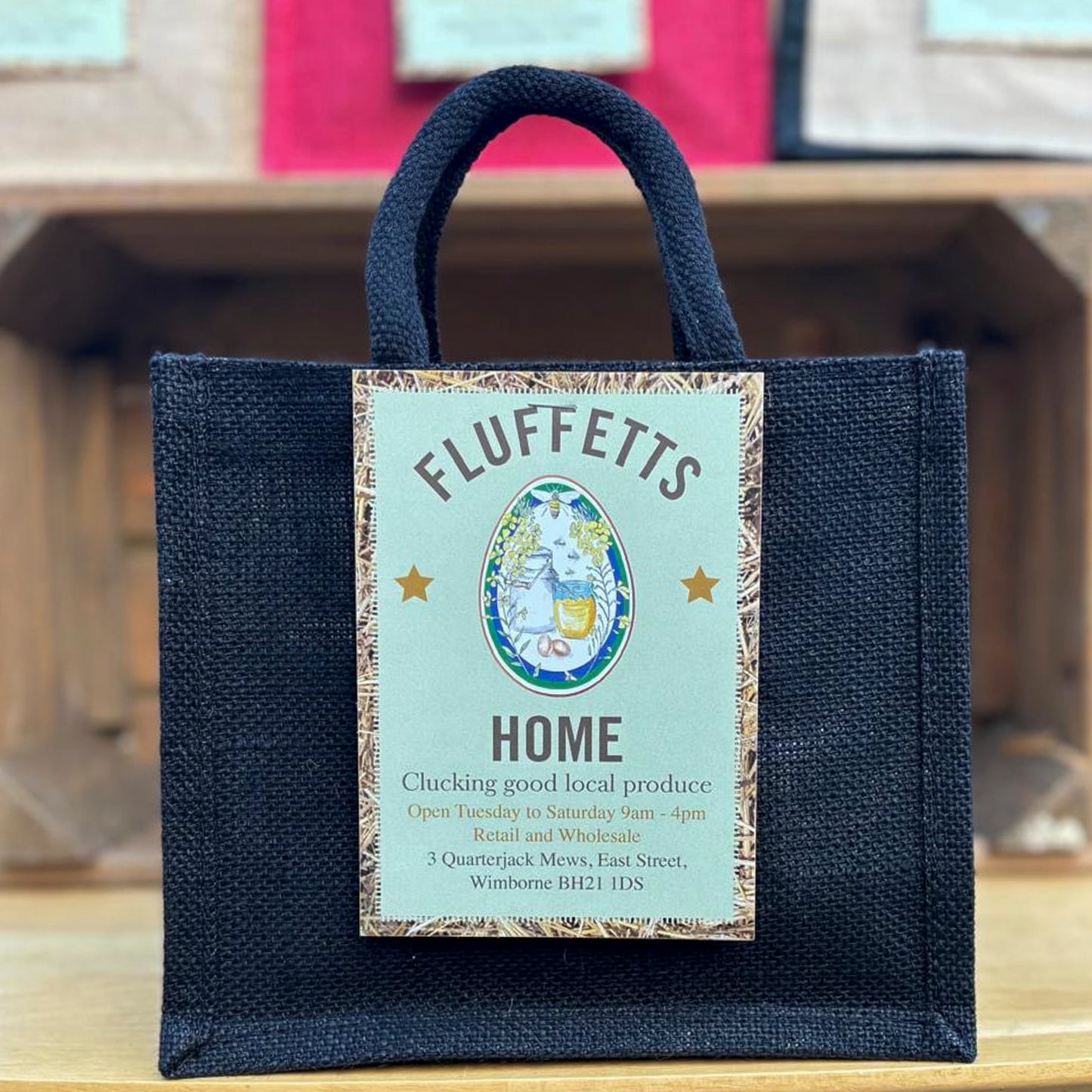 Small Black Gift Bag