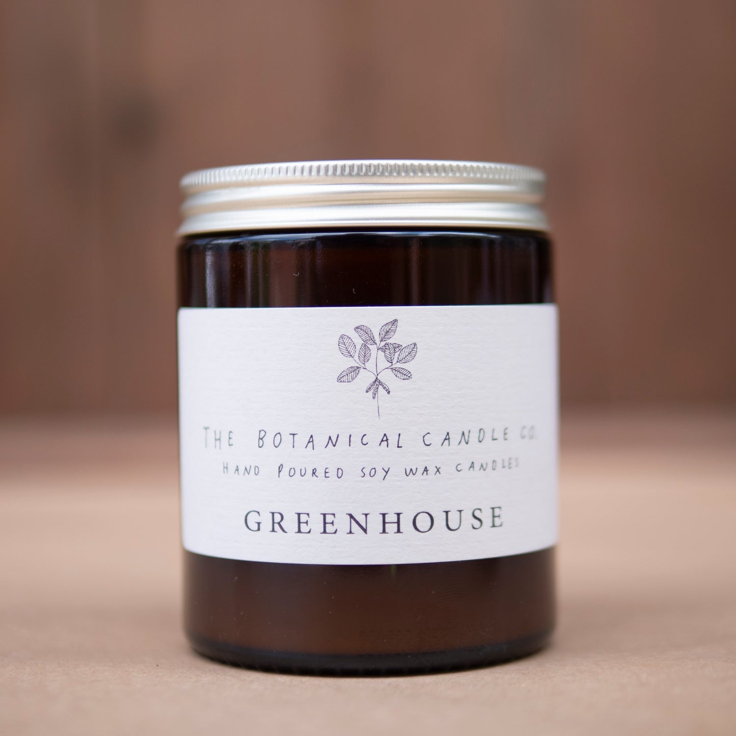 The Botanical Candle Company - Greenhouse Scented Candle in Jar