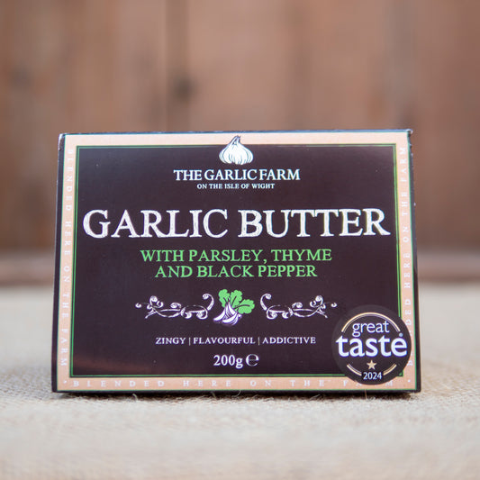 The Garlic Farm - Garlic Butter with Parsley, Thyme and Black Pepper