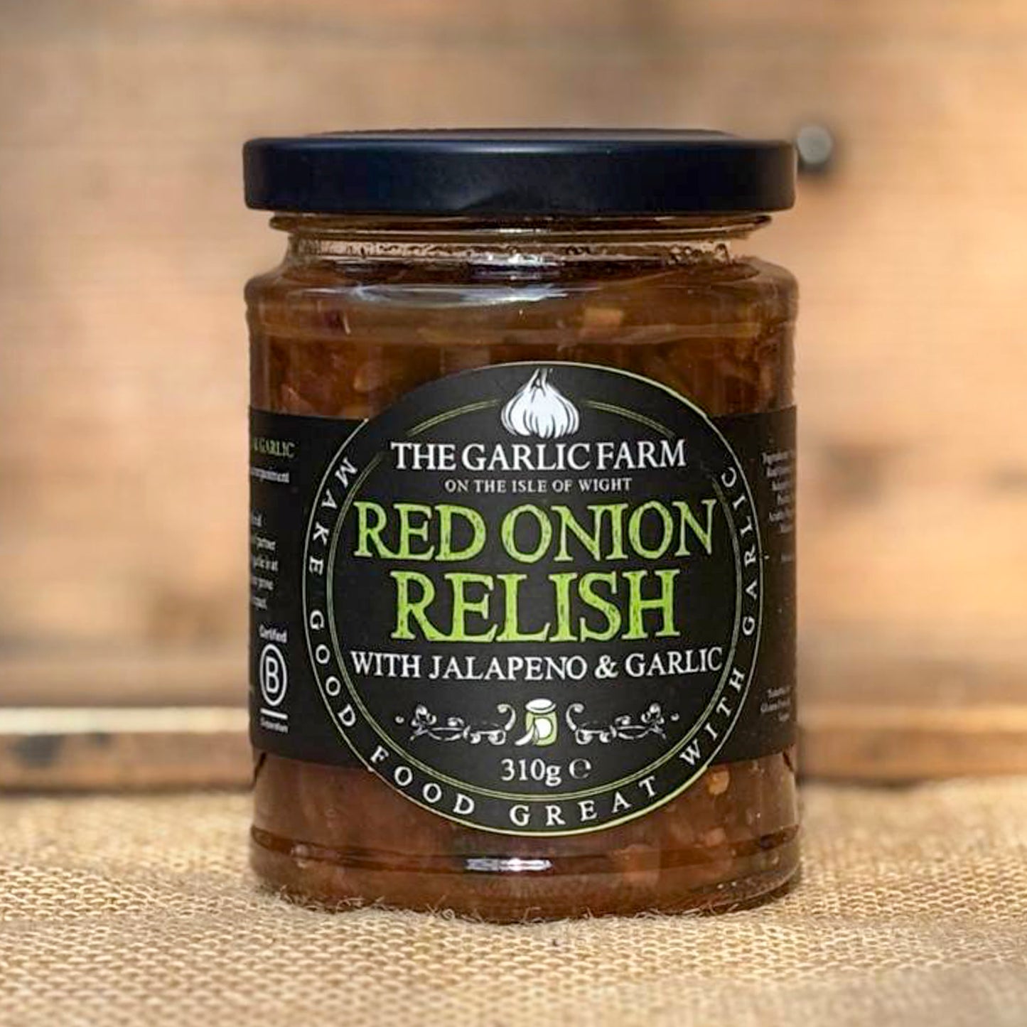 The Garlic Farm - Red Onion & Jalapeno Relish