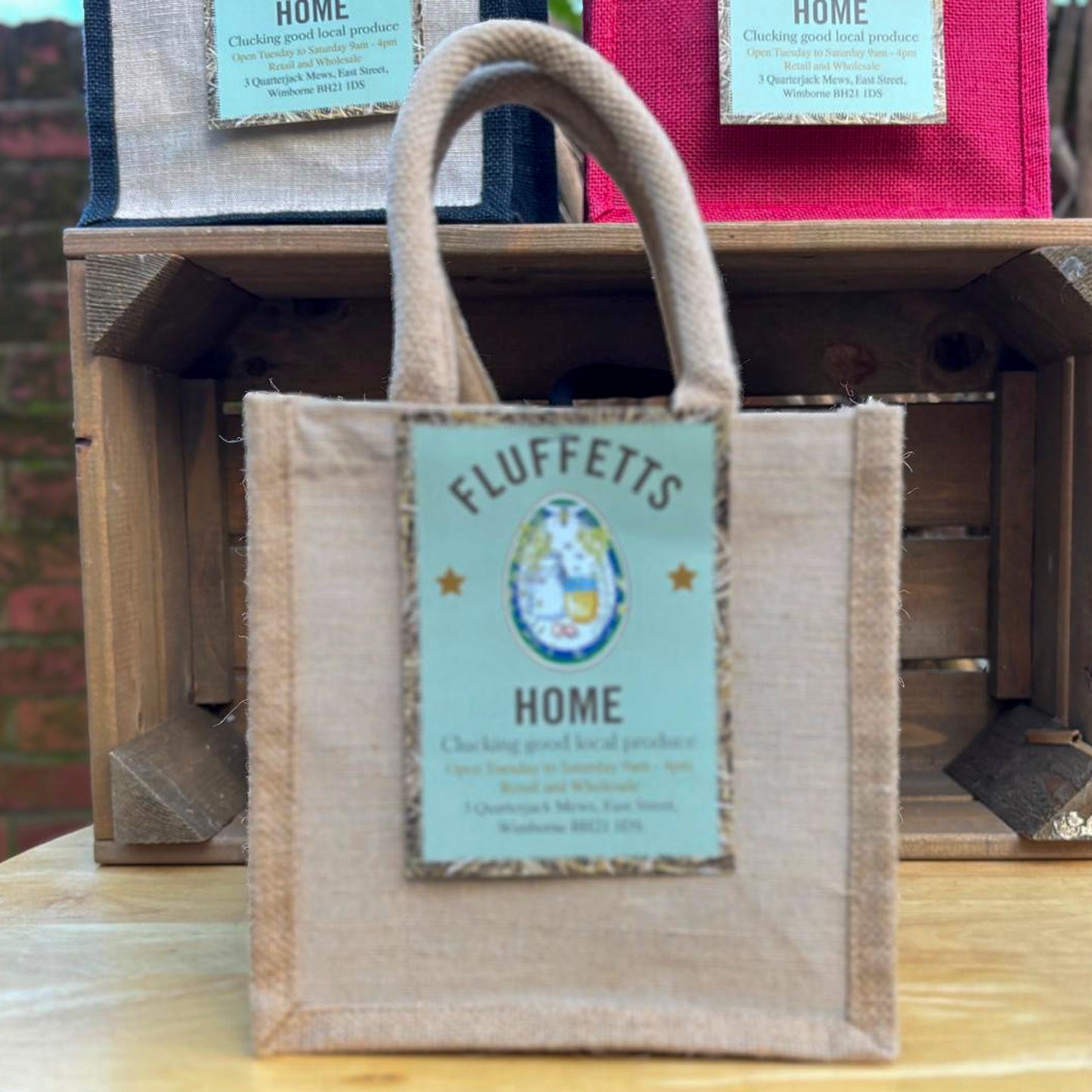 Small Natural Gift Bag