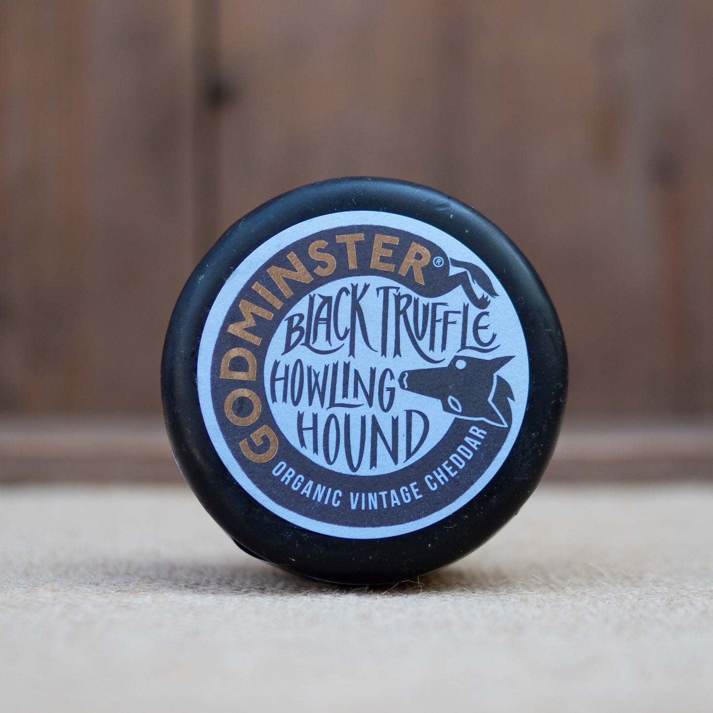 Godminster - Black Truffle Howling Hound Organic Vintage Cheddar Cheese