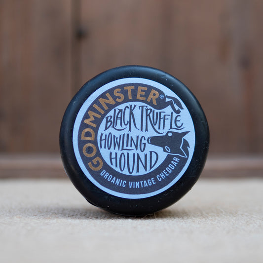 Godminster - Black Truffle Howling Hound Organic Vintage Cheddar Cheese