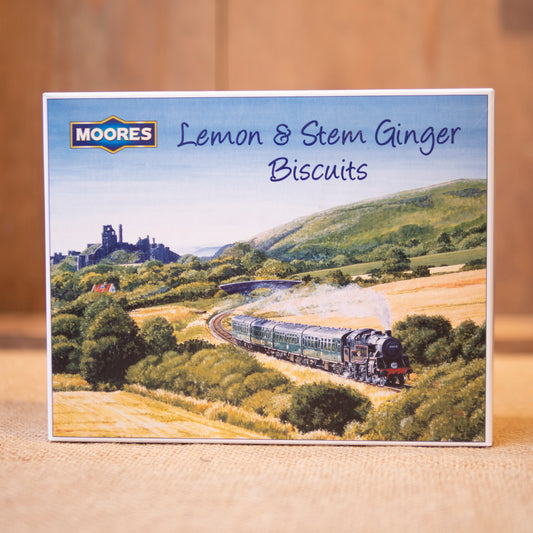 Moores Biscuits - Lemon & Stem Ginger Biscuits