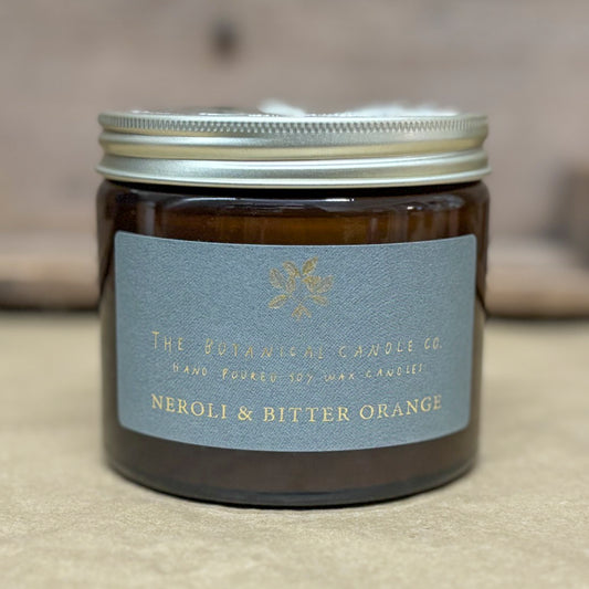 The Botanical Candle Company - Neroli and Bitter Orange Candles in Jar