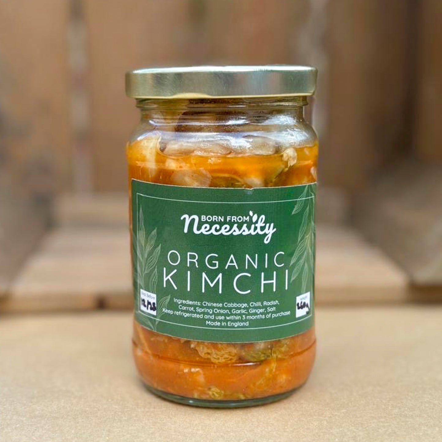 Born From Necessity - Organic Kimchi