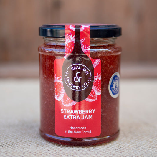 The Real Jam & Chutney Company - Strawberry Extra Jam