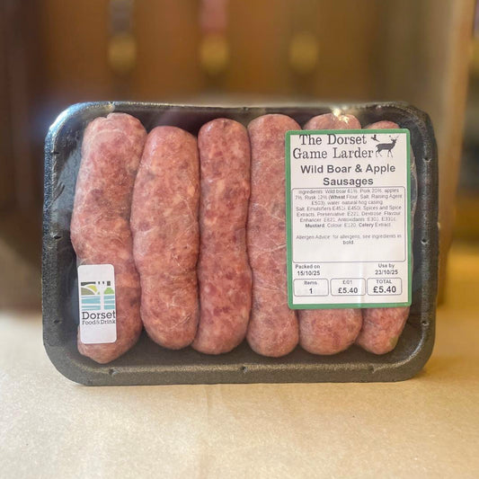 Dorset Game Larder - Wild Boar & Apple Sausages